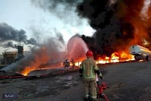 تشکیل  پرونده قضایی برای آتش سوزی پالایشگاه نفت