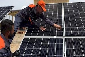 احداث نیروگاه خورشیدی ۳۰ کیلوواتی در شرکت گاز اصفهان