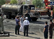  انفجار تانکر سوخت در کرمانشاه