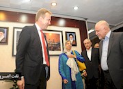   وزیر امور خارجه نروژ به دیدار زنگنه آمد