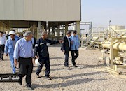   مدیرعامل شرکت خطوط لوله و مخابرات نفت ایران از تاسیسات منطقه فارس
