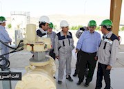   مدیرعامل شرکت خطوط لوله و مخابرات نفت ایران از تاسیسات منطقه فارس