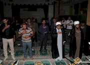 برگزاری مراسم شب قدر  برگزاری مراسم شب قدر در مسجد حضرت ولی عصر(عج) سازمان منطقه ویژه پارس