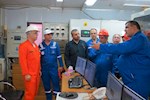 فرآیندهای عملیاتی نفت فلات قاره و پایانه‌های نفتی در منطقه خارک بررسی شد