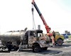 انفجار تانکر سوخت در کرمانشاه